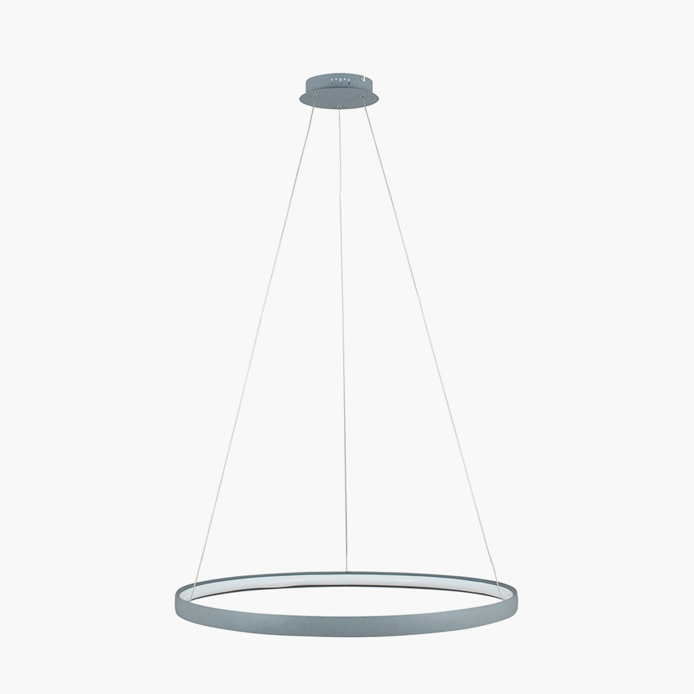 Orion Grey LED Round Pendant