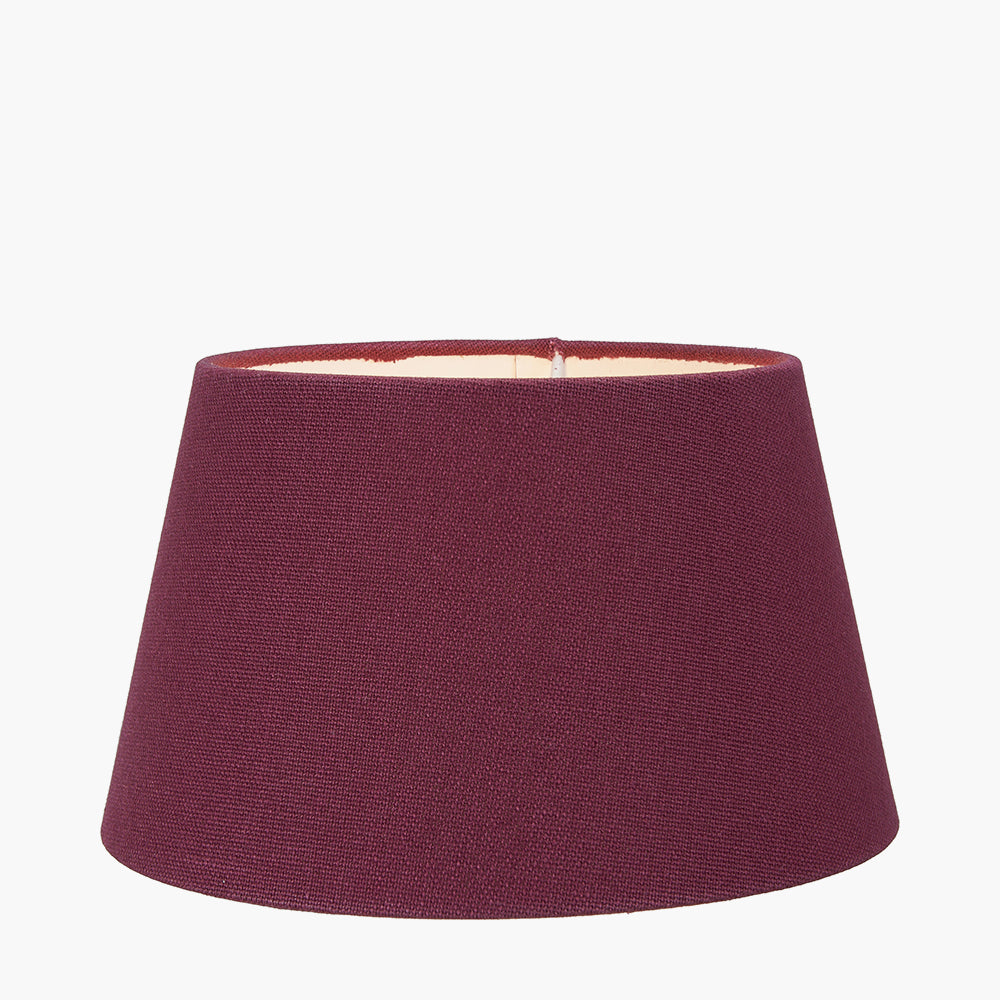 Winston 25cm Mulberry Handloom Tapered Cylinder Shade