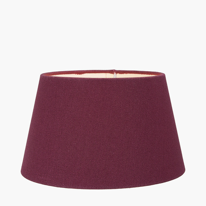 Winston 25cm Mulberry Handloom Tapered Cylinder Shade