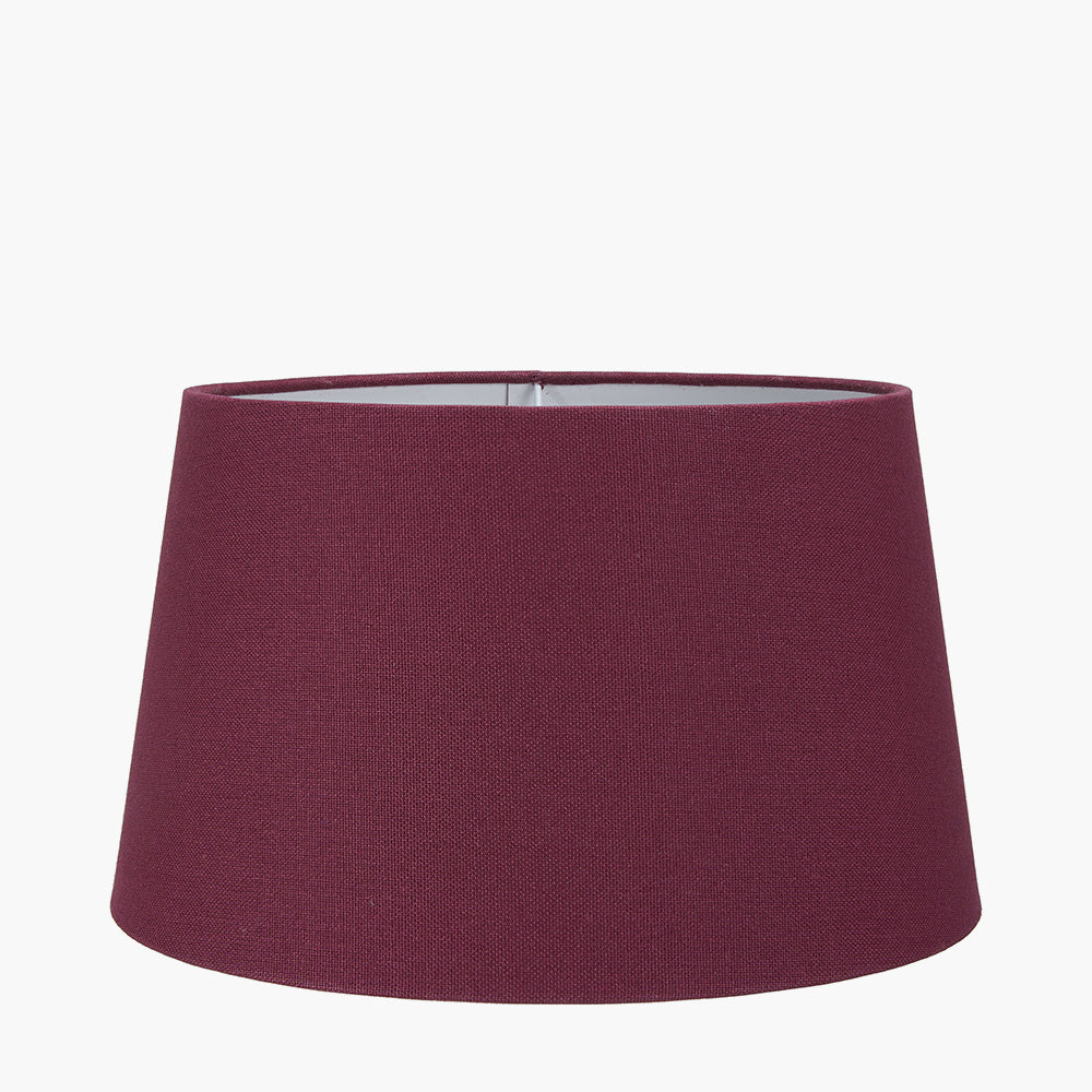 Winston 30cm Mulberry Handloom Tapered Cylinder Shade