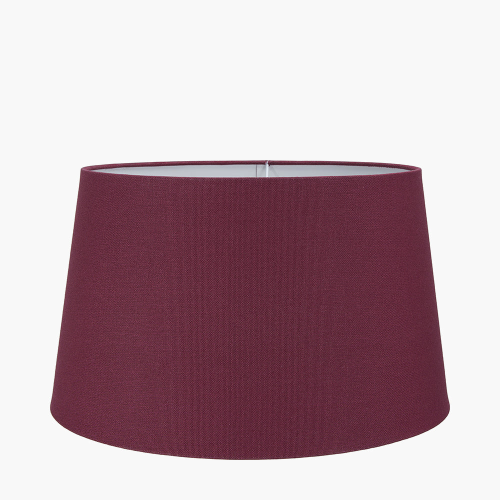 Winston 40cm Mulberry Handloom Tapered Cylinder Shade