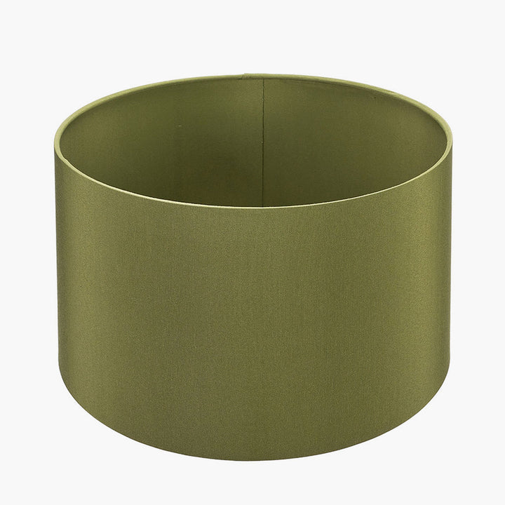 Harry 25cm Sage Poly Cotton Cylinder Drum Shade