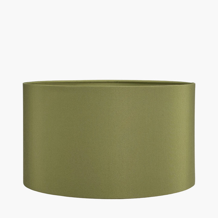 Harry 25cm Sage Poly Cotton Cylinder Drum Shade