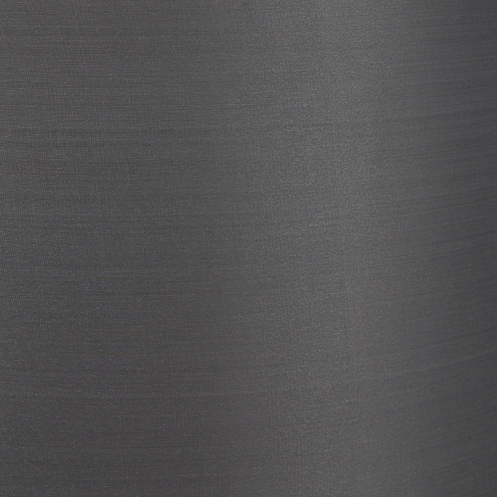 Zara 35cm Steel Grey Silk Lined Cylinder Shade