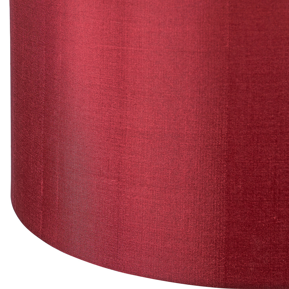 Zara 40cm Mulberry  Silk Lined Cylinder Shade