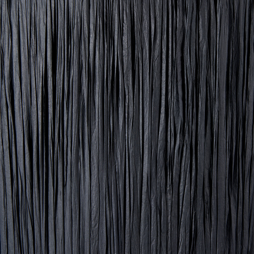 Tilia 45cm Black Raffia Cylinder Shade