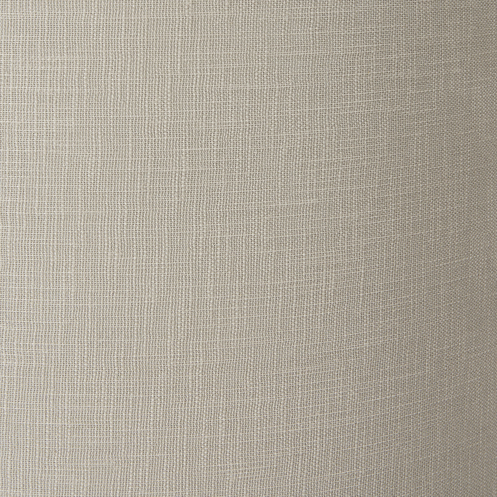 Lino 45cm Grey Self Lined Linen Drum Shade