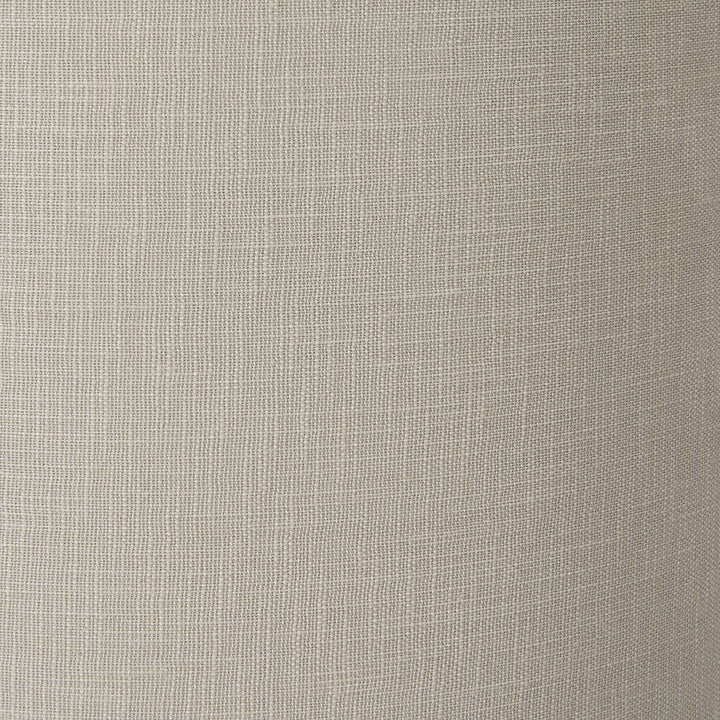 Lino 25cm Grey Self Lined Linen Drum Shade