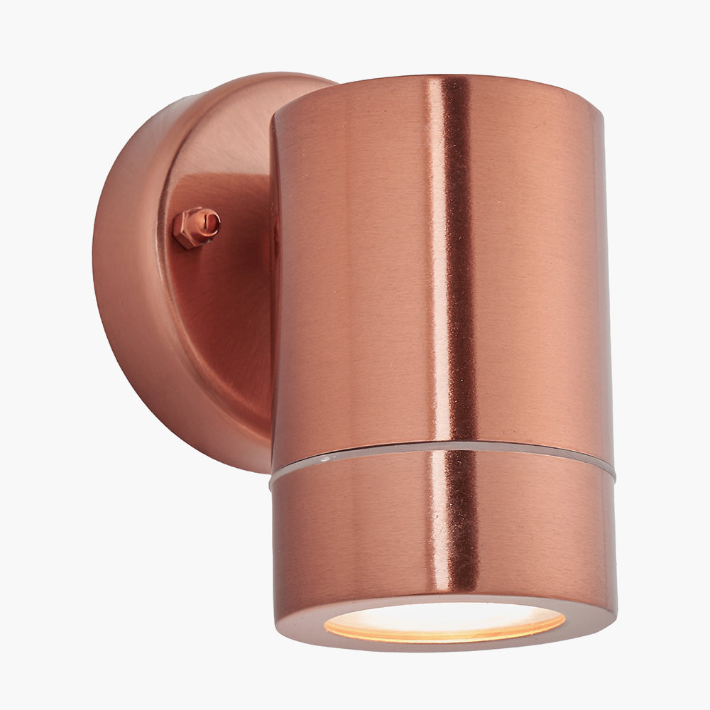 Lantana Copper Metal Fixed Spot Wall Light