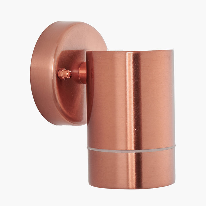 Lantana Copper Metal Fixed Spot Wall Light