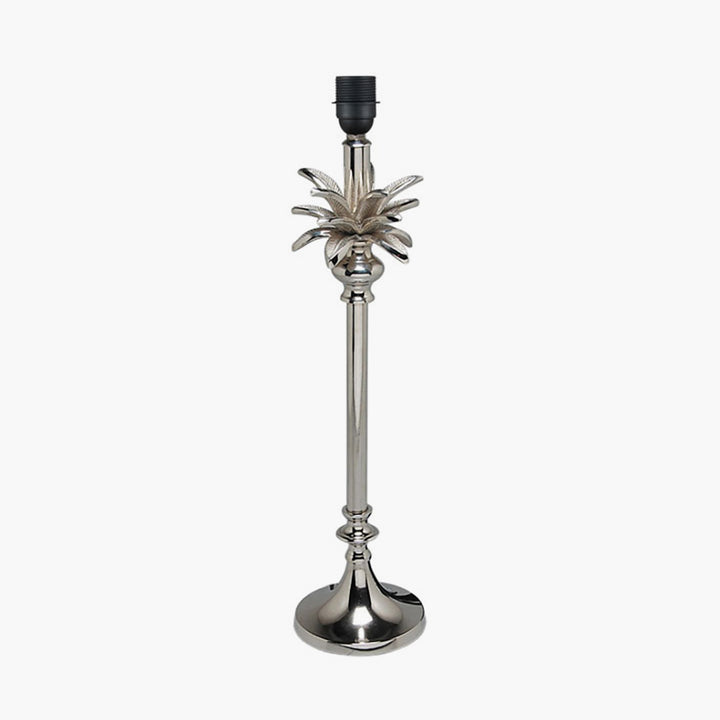 Trafalgar Nickel Metal Palm Tree Table Lamp Base