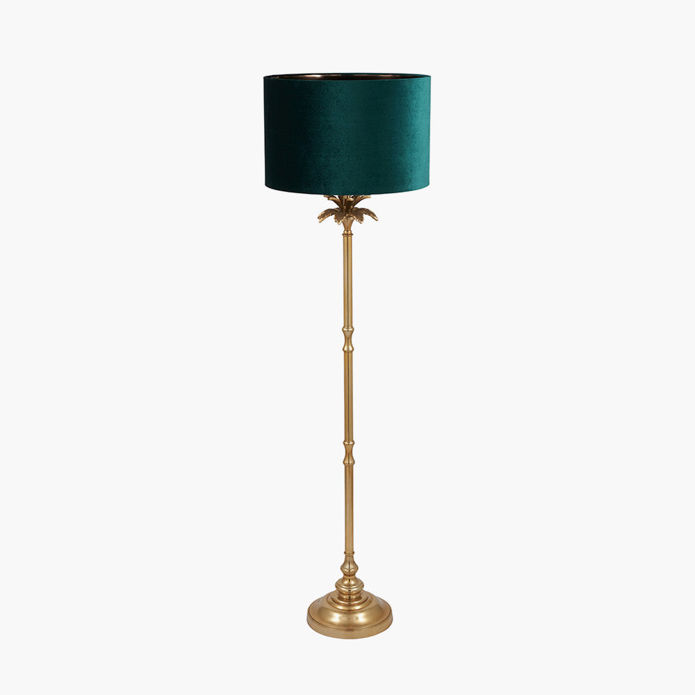 Trafalgar Gold Metal Palm Tree Floor Lamp Base