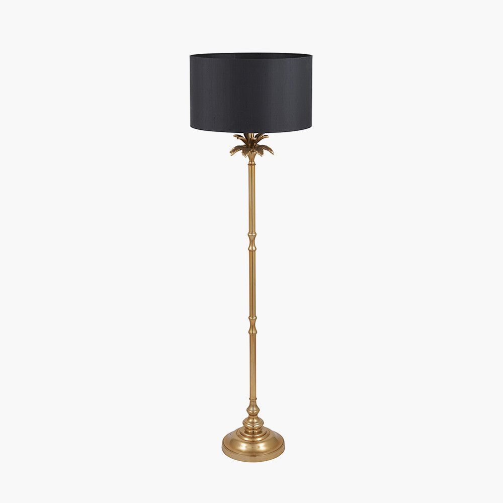 Trafalgar Gold Metal Palm Tree Floor Lamp Base