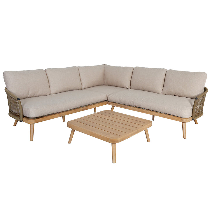 Maze -  Bali Rope Weave Corner Sofa Set