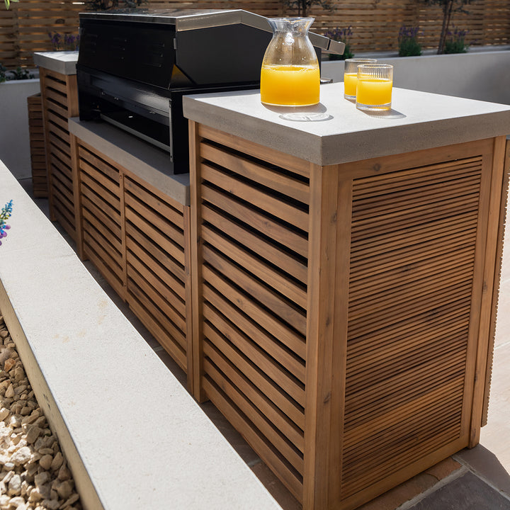 Maze -  Bali Small Outdoor Kitchen Storage configuration