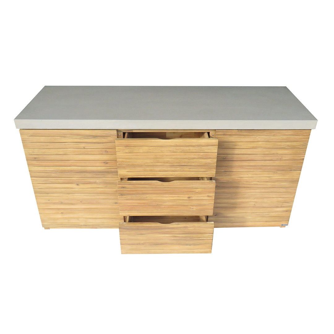 Maze -  Bali Outdoor Kitchen Triple Storage Unit