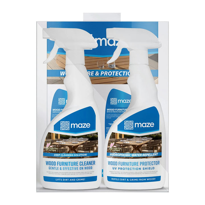 Maze -  Wood Garden Furniture Cleaning & Protector Kit