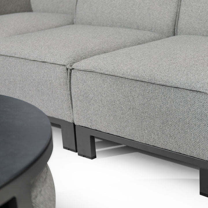 Ibiza Medium Corner Sofa Set With Square Table