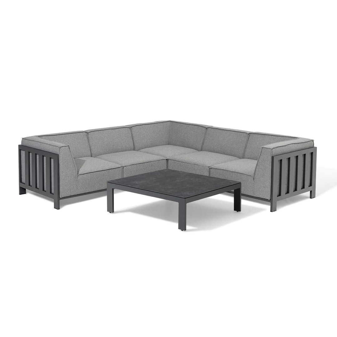 Ibiza Small Corner Sofa Set With Square Table