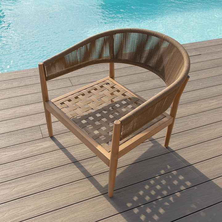 Maze -  Porto Rope Weave Lounge Chair