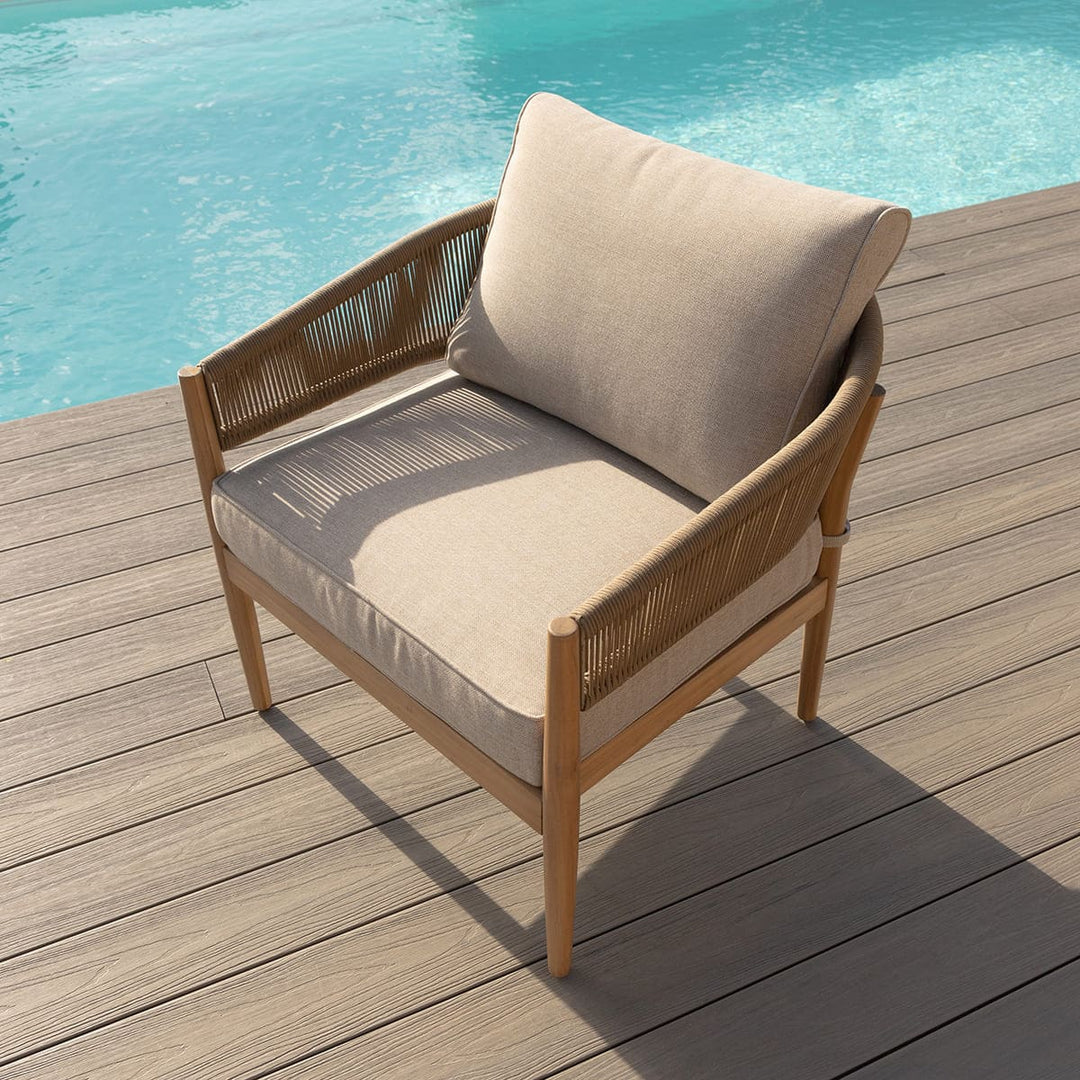 Maze -  Porto Rope Weave Lounge Chair