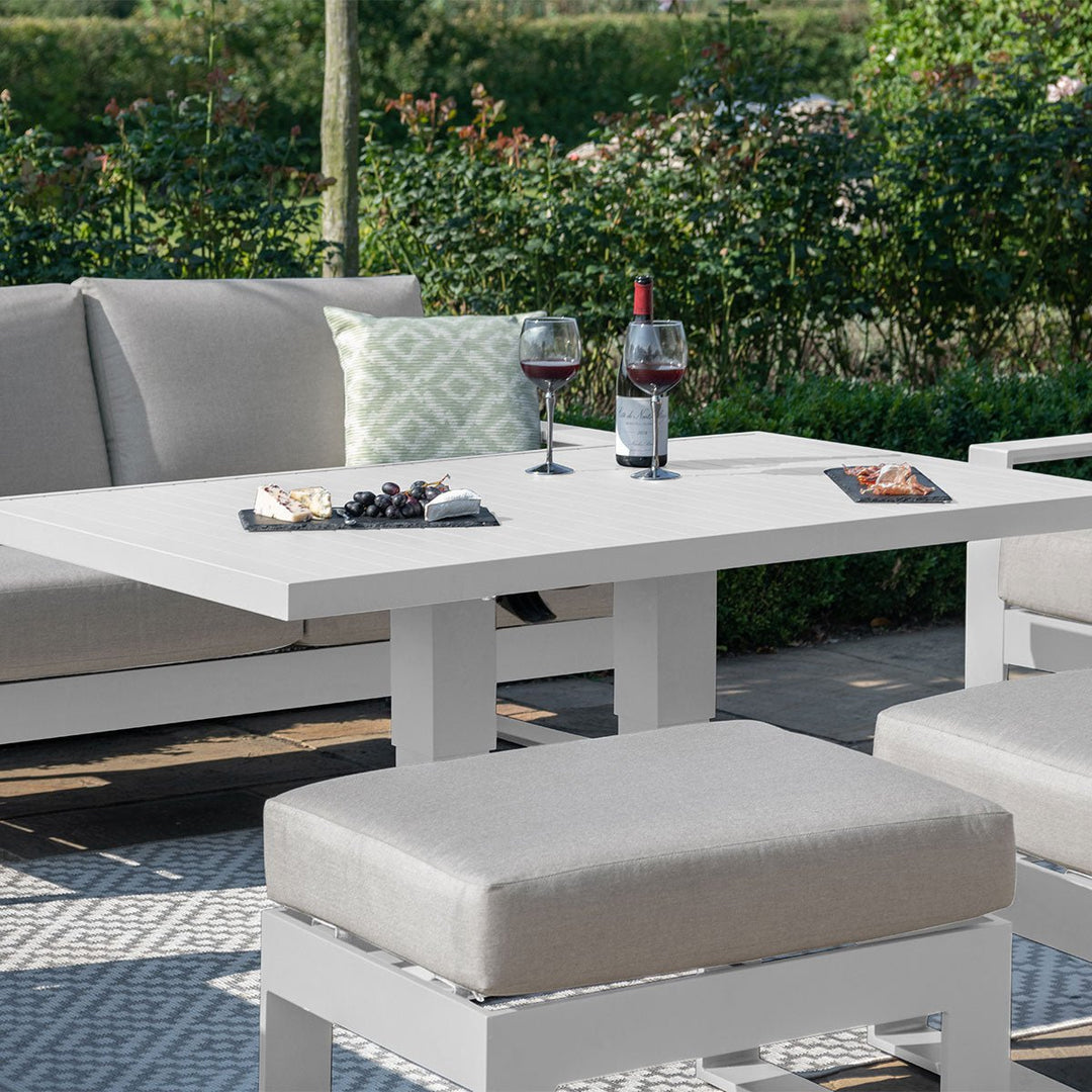 Amalfi 2 Seat Sofa Set With Rising Table - Modern Rattan Ltd