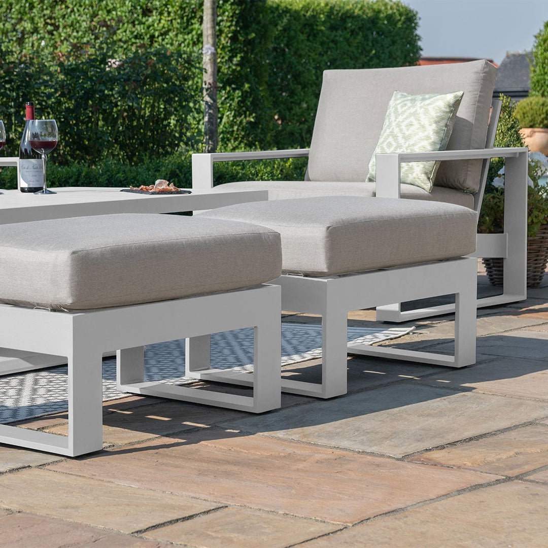 Amalfi 2 Seat Sofa Set With Rising Table - Modern Rattan Ltd