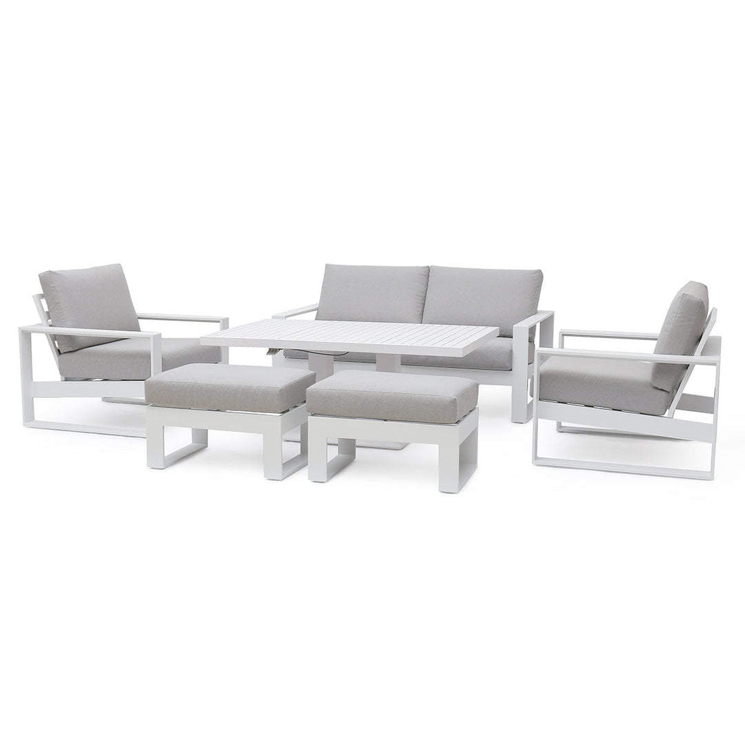 Amalfi 2 Seat Sofa Set With Rising Table - Modern Rattan Ltd