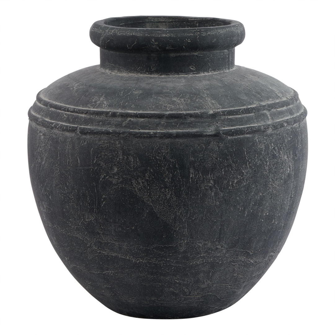 Amalfi Large Grey Water Pot - Modern Rattan Ltd