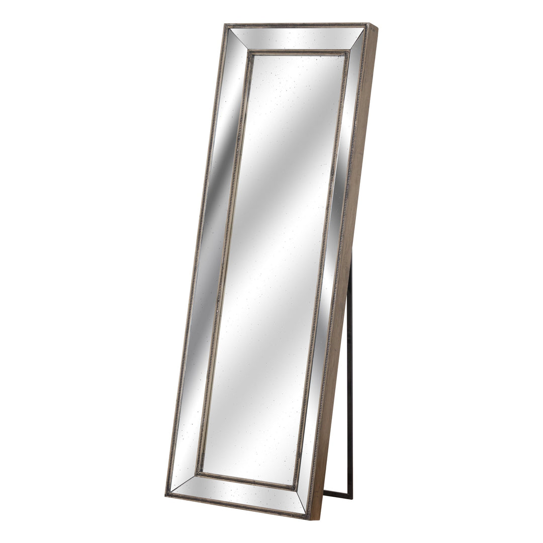 Augustus Tall Cheval Wall Mirror - Modern Rattan Ltd