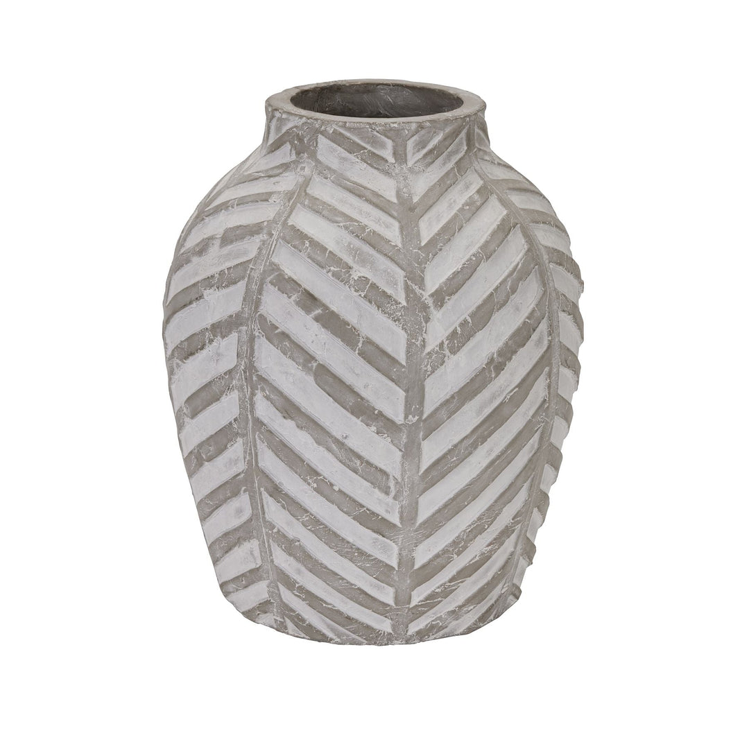 Bloomville Stone Vase - Modern Rattan Ltd