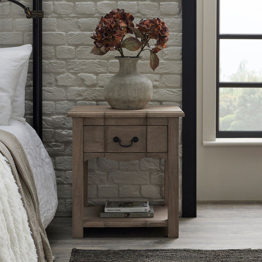 Copgrove Collection 1 Drawer Side Table - Modern Rattan Ltd