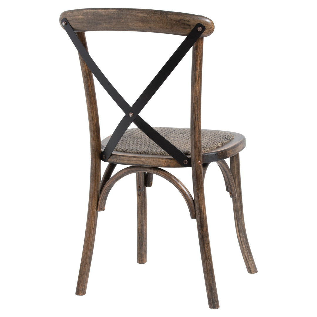 Cross Back Dining Chair - Modern Rattan Ltd