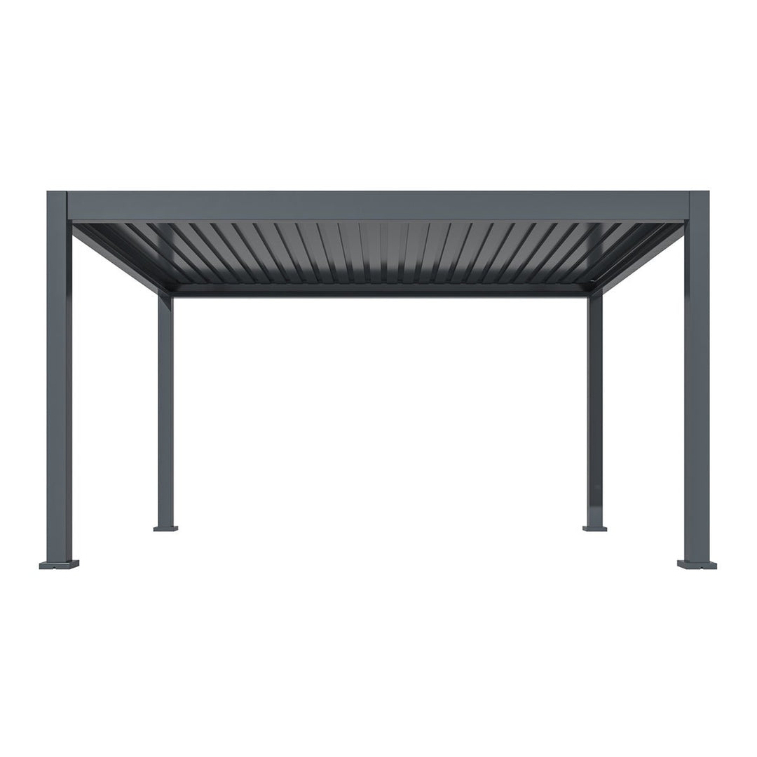 Eden Pergola Aluminium Rectangular 3m x4m - Frame Only - Modern Rattan Ltd