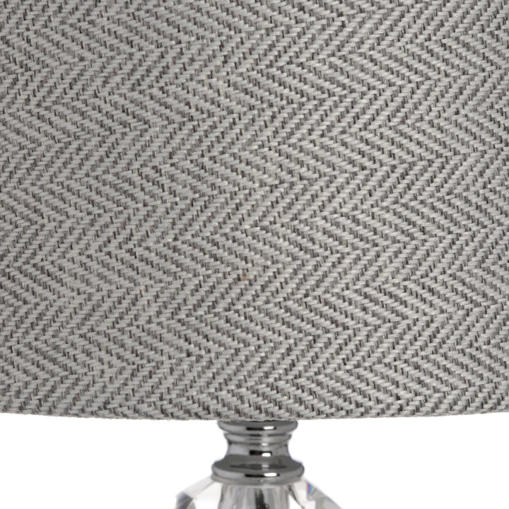 Florence Chrome Table Lamp - Modern Rattan Ltd