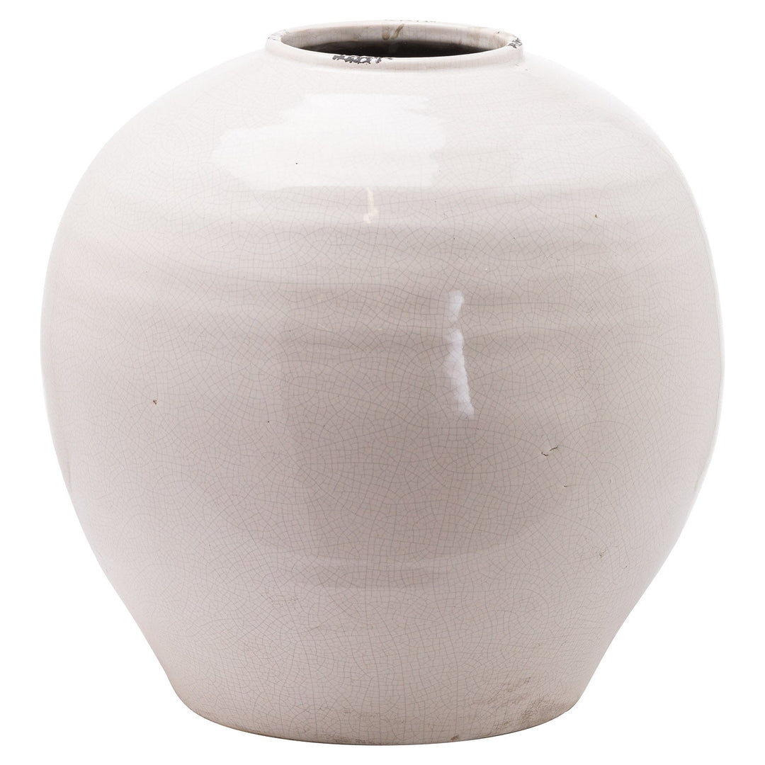 Garda Glazed Large Regola Vase - Modern Rattan Ltd