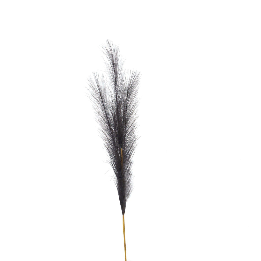 Grey Faux Pampas Grass Stem - Modern Rattan Ltd