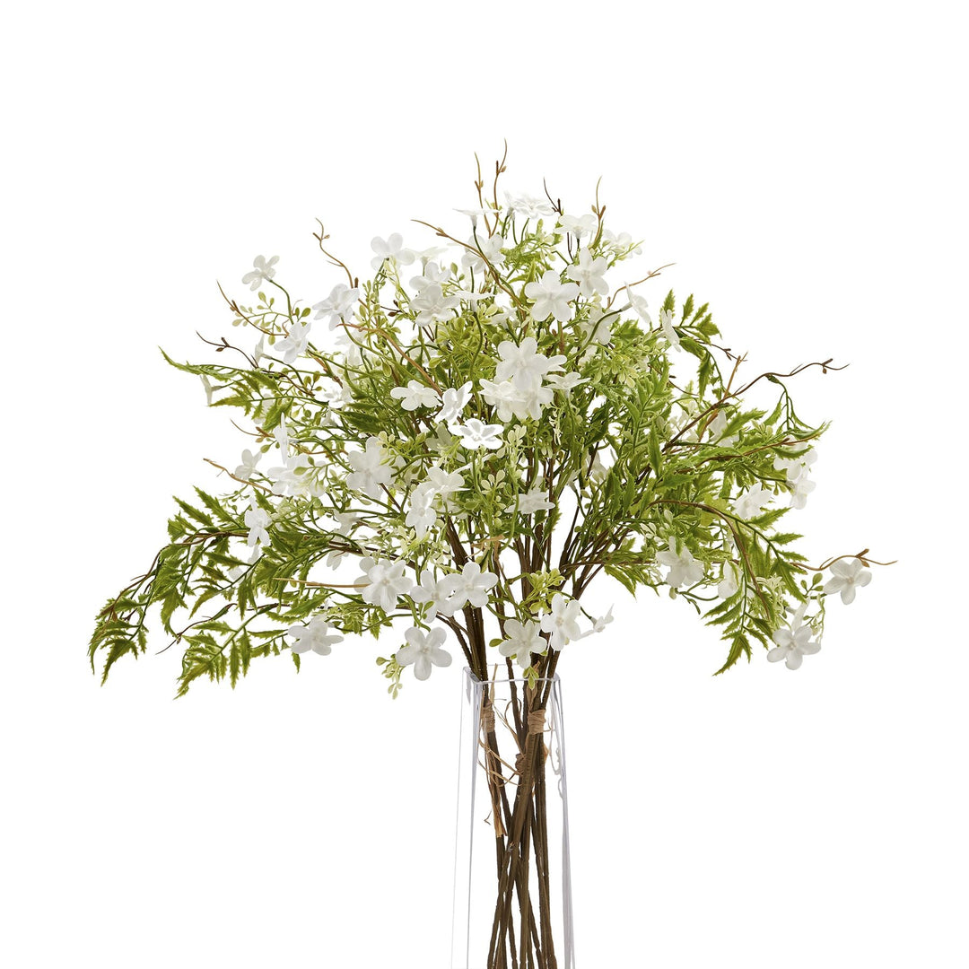 Italian White Bellflower - Modern Rattan Ltd