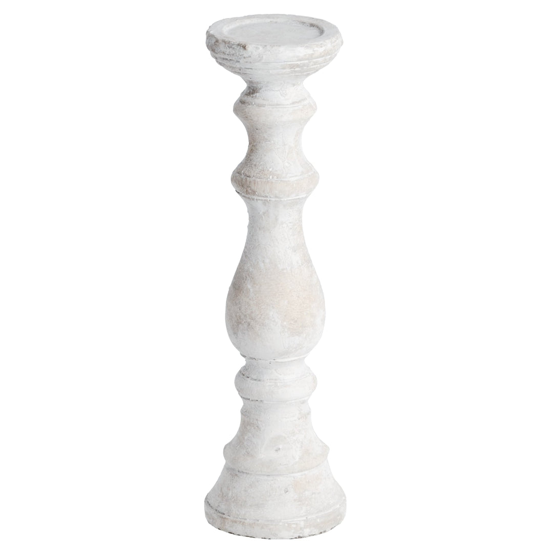 Large Stone Candle holder - Modern Rattan Ltd