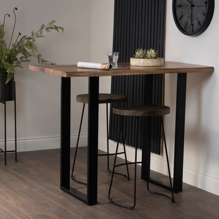 Live Edge Bar Table - Modern Rattan Ltd