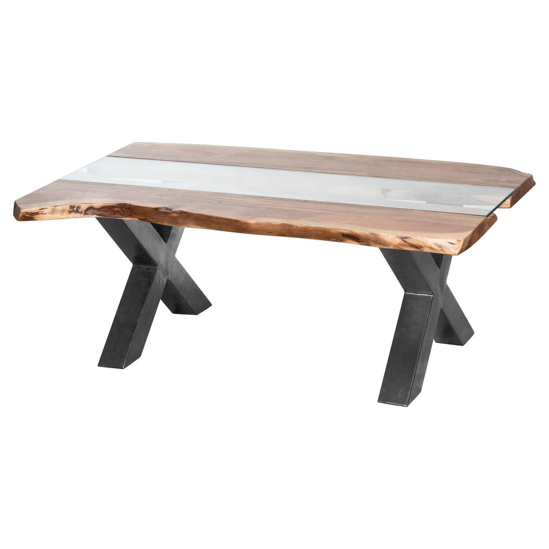 Live Edge Collection River Coffee Table - Modern Rattan Ltd