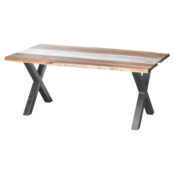 Live Edge Collection River Dining Table - Modern Rattan Ltd