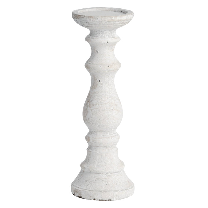 Medium Stone Candle Holder - Modern Rattan Ltd