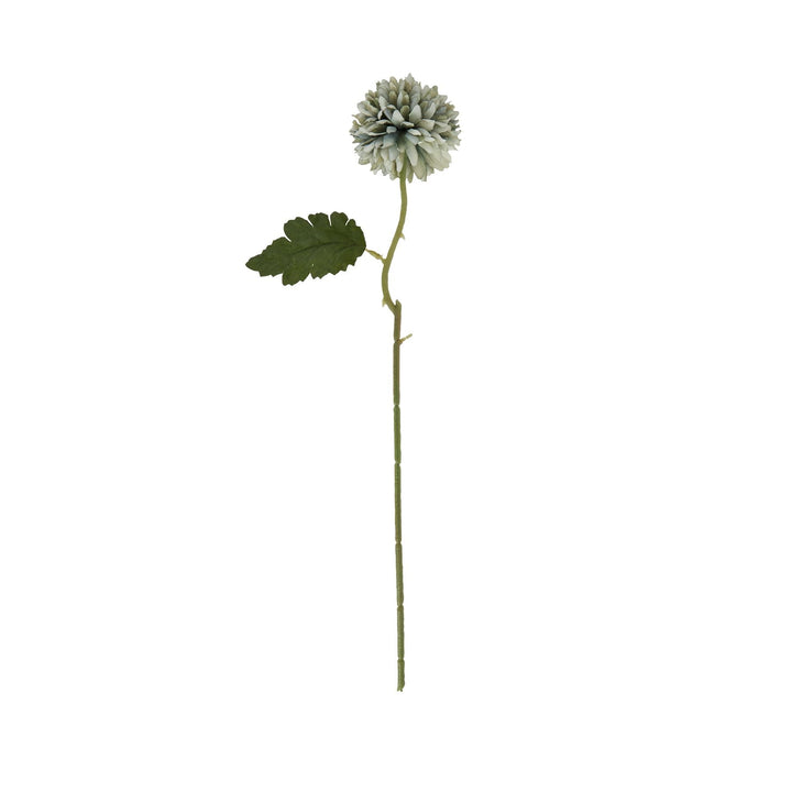 Pale Green Blue Short Chrysanthemum - Modern Rattan Ltd