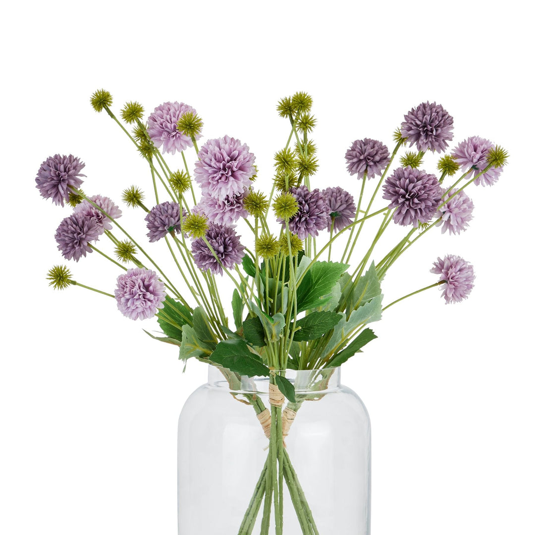 Purple Chrysanthemum Bouquet - Modern Rattan Ltd