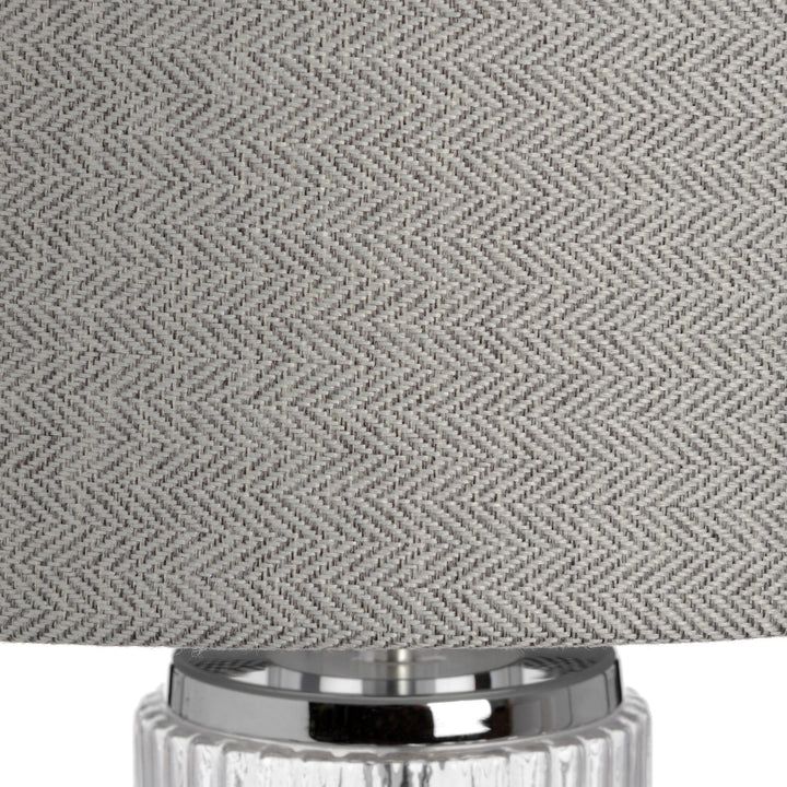 Roma Glass Table Lamp - Modern Rattan Ltd