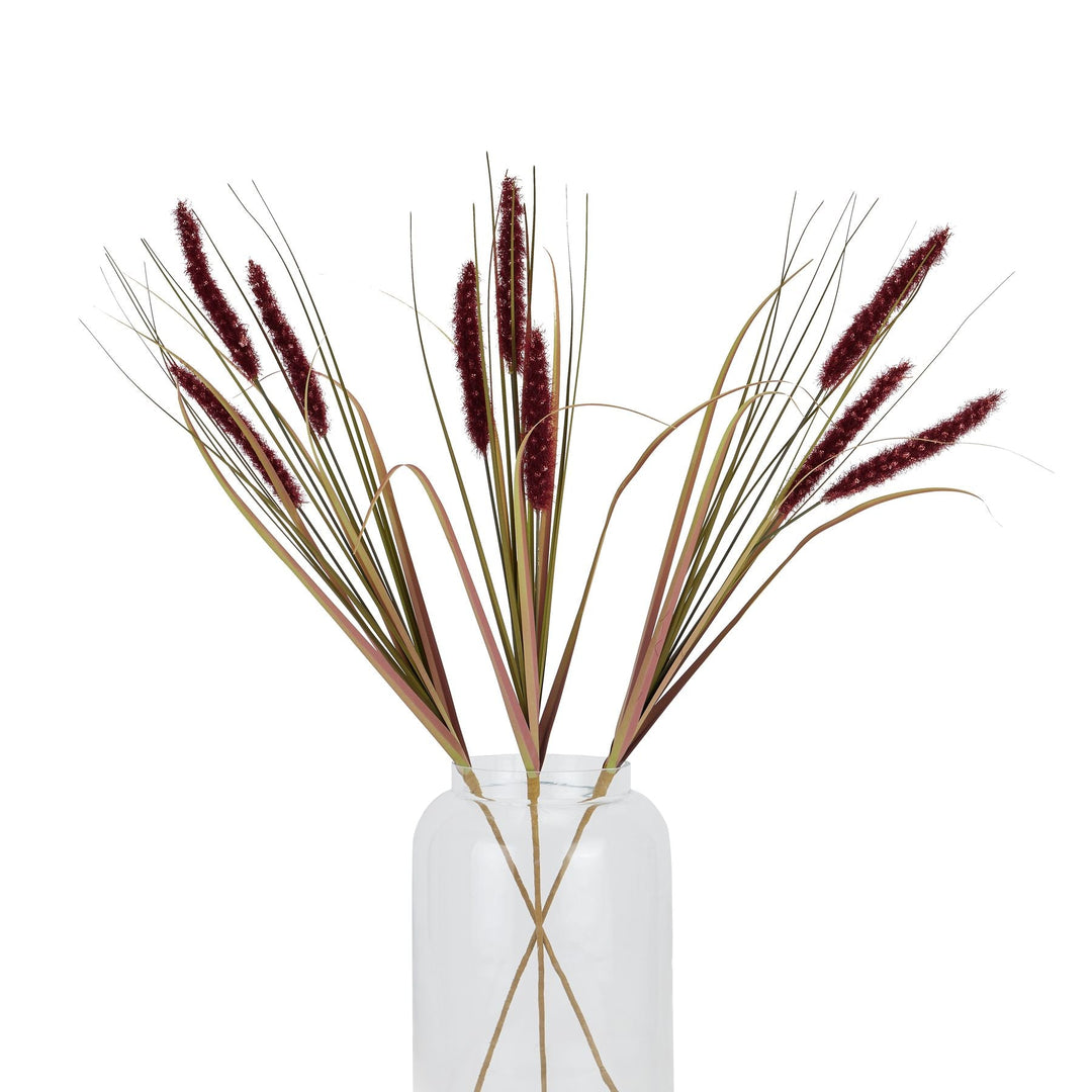 Ruby Triple Grass Stem - Modern Rattan Ltd