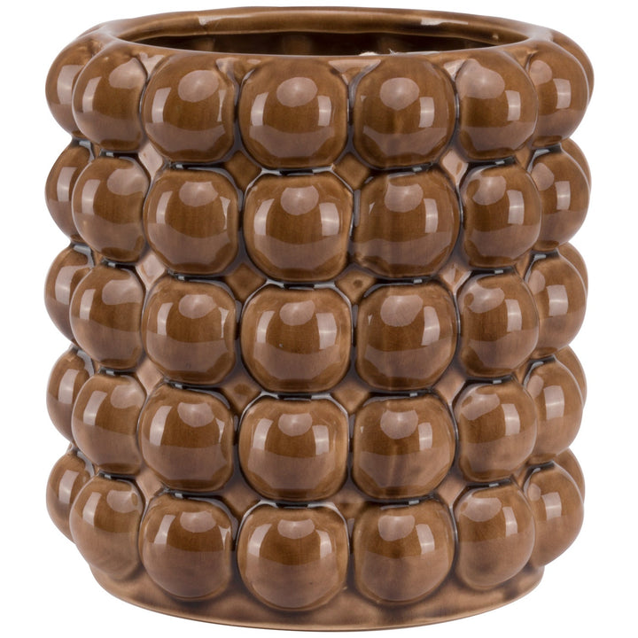 Seville Collection Large Caramel Bubble Planter - Modern Rattan Ltd