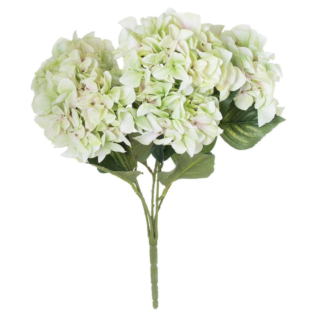 Shabby Green Hydrangea Bouquet - Modern Rattan Ltd