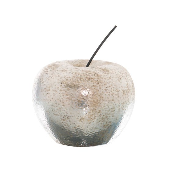 Silver Apple Ornament - Modern Rattan Ltd